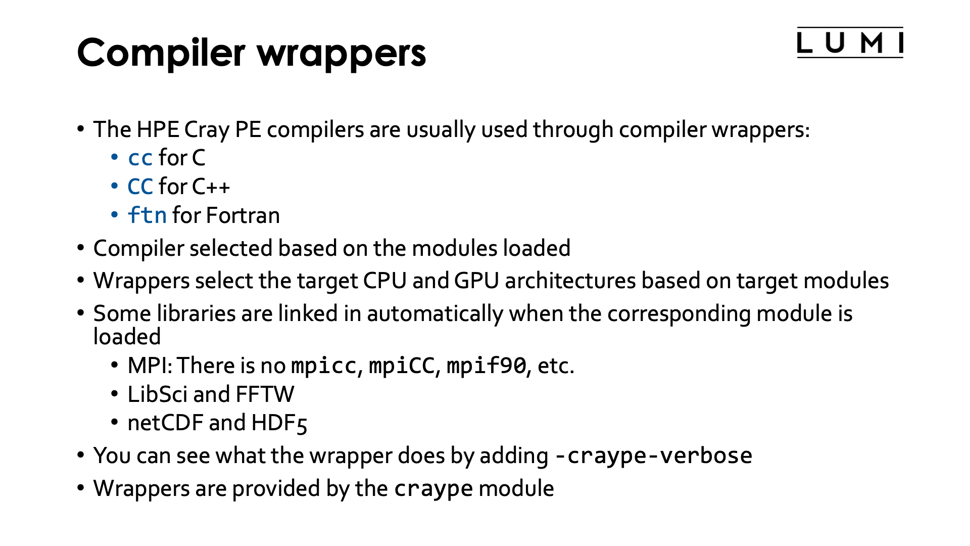 Slide Compiler wrappers