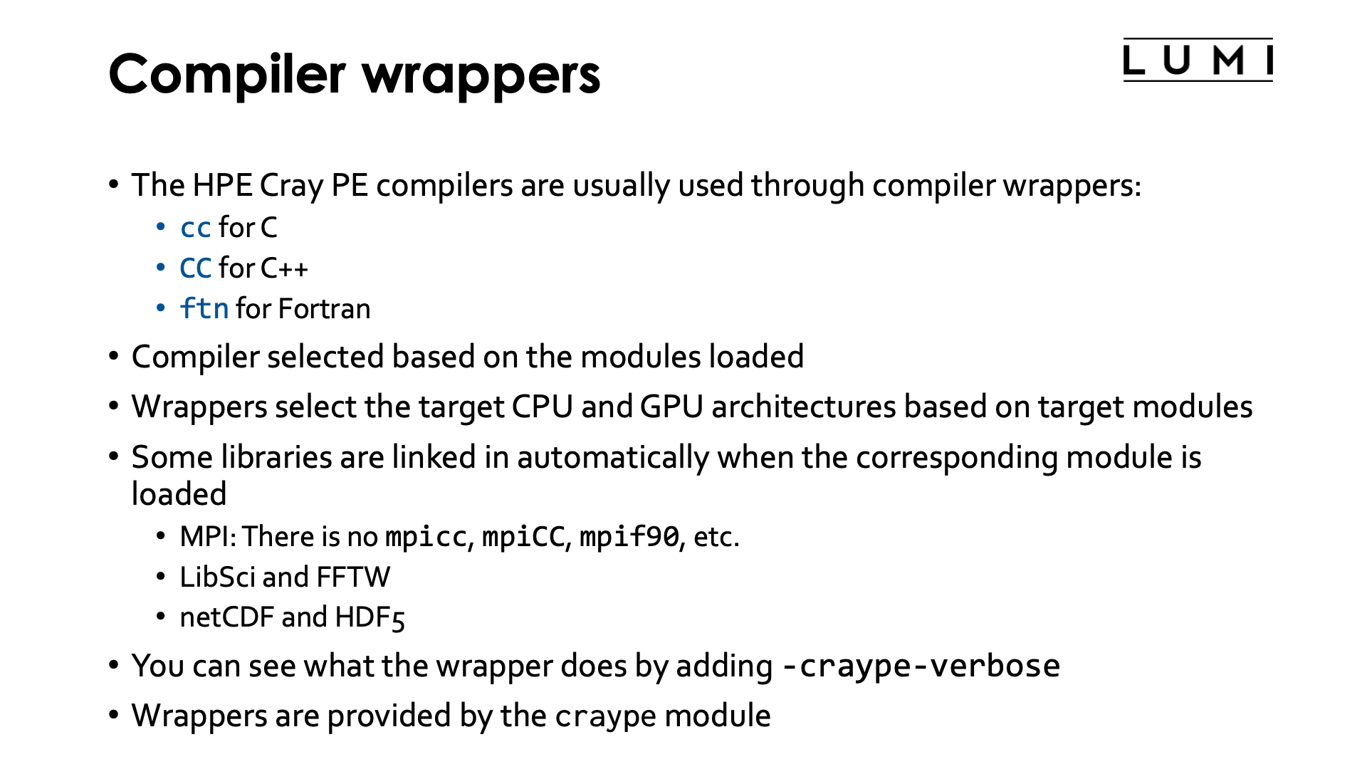 Slide Compiler wrappers