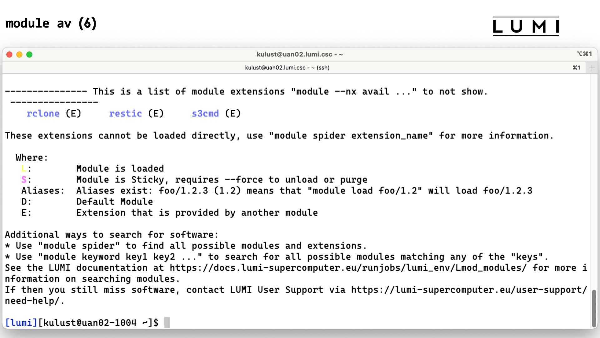 module avail slide 6