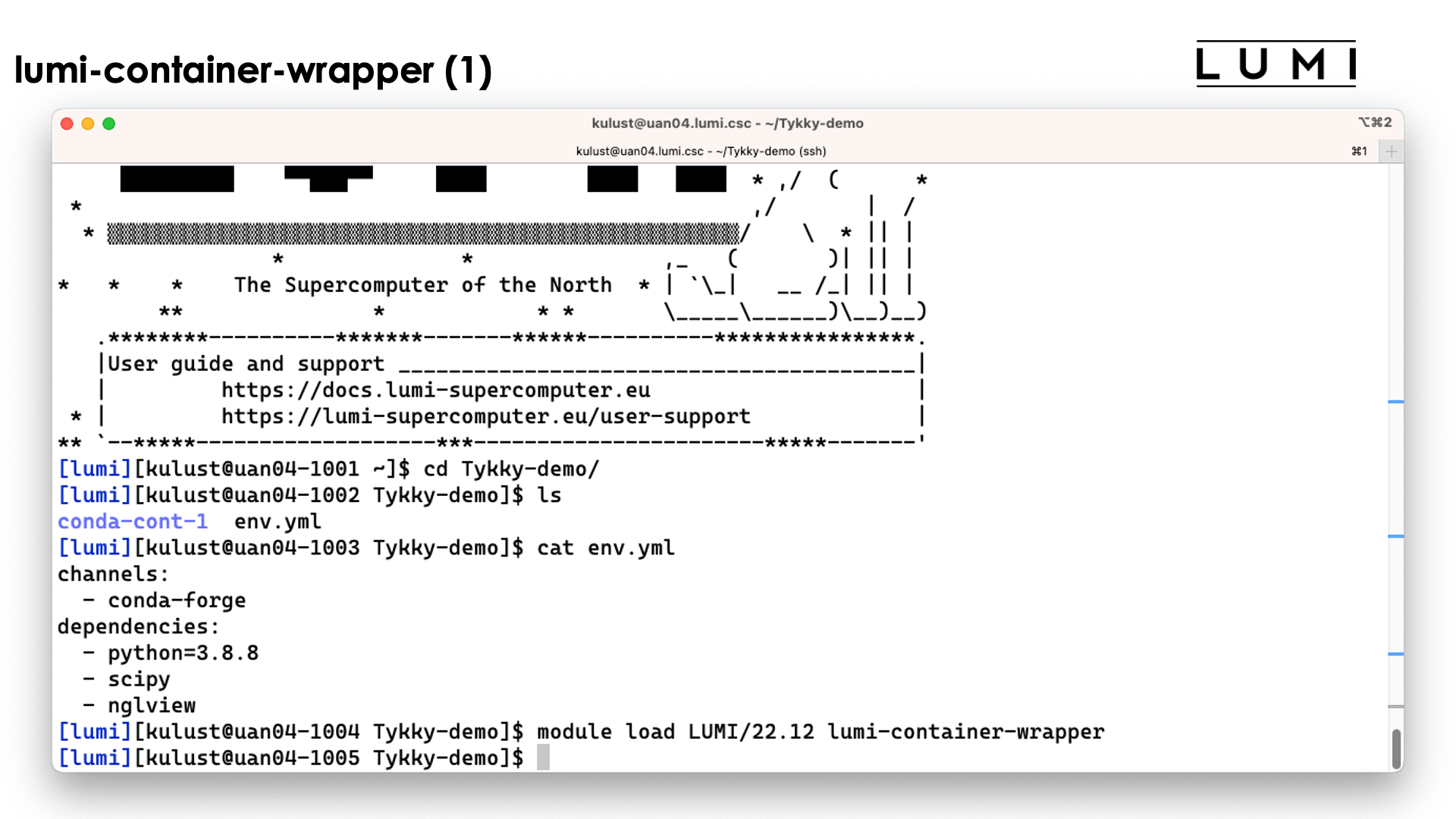 demo lumi-container-wrapper slide 1