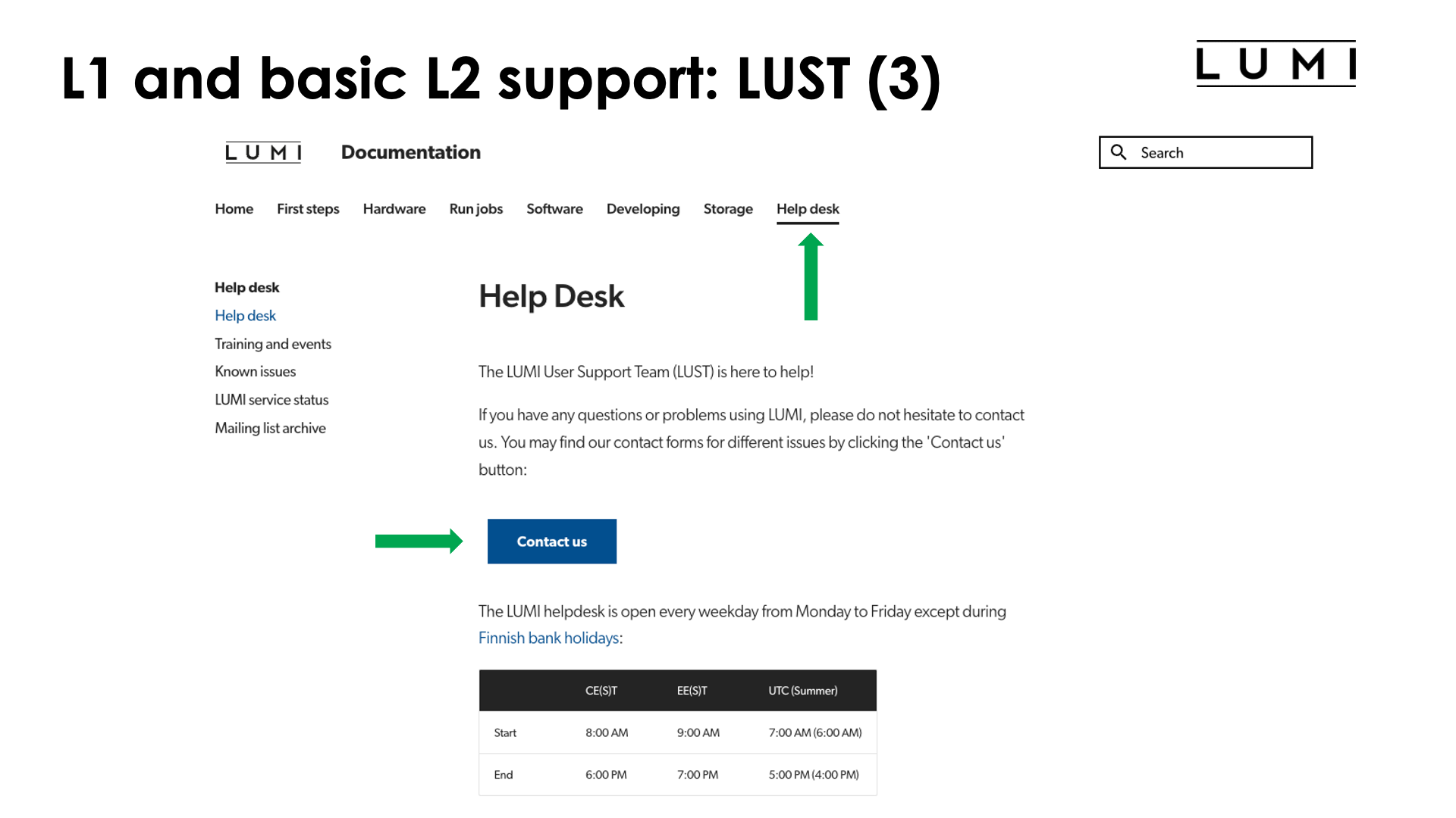 L1 and basic L2: LUST (3)