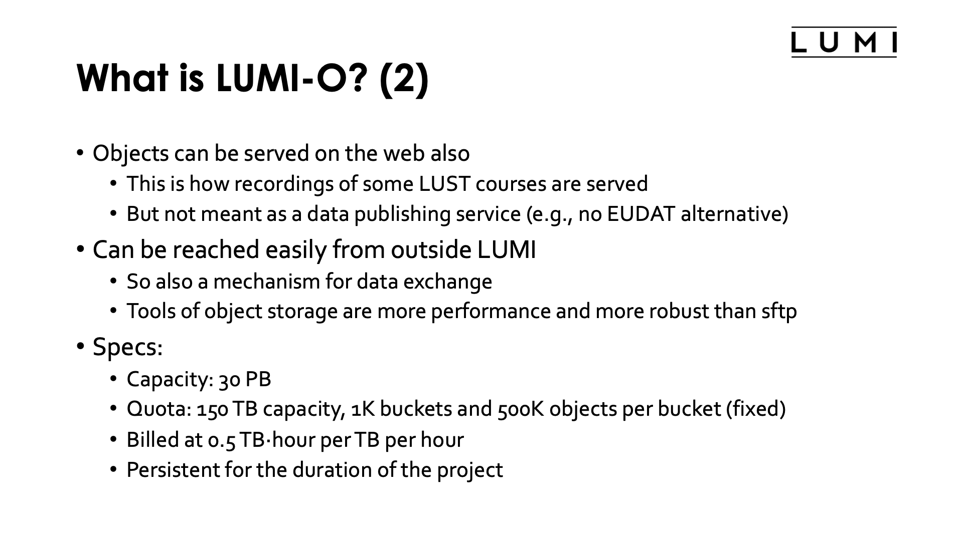 Slide What is LUMI-O (2)