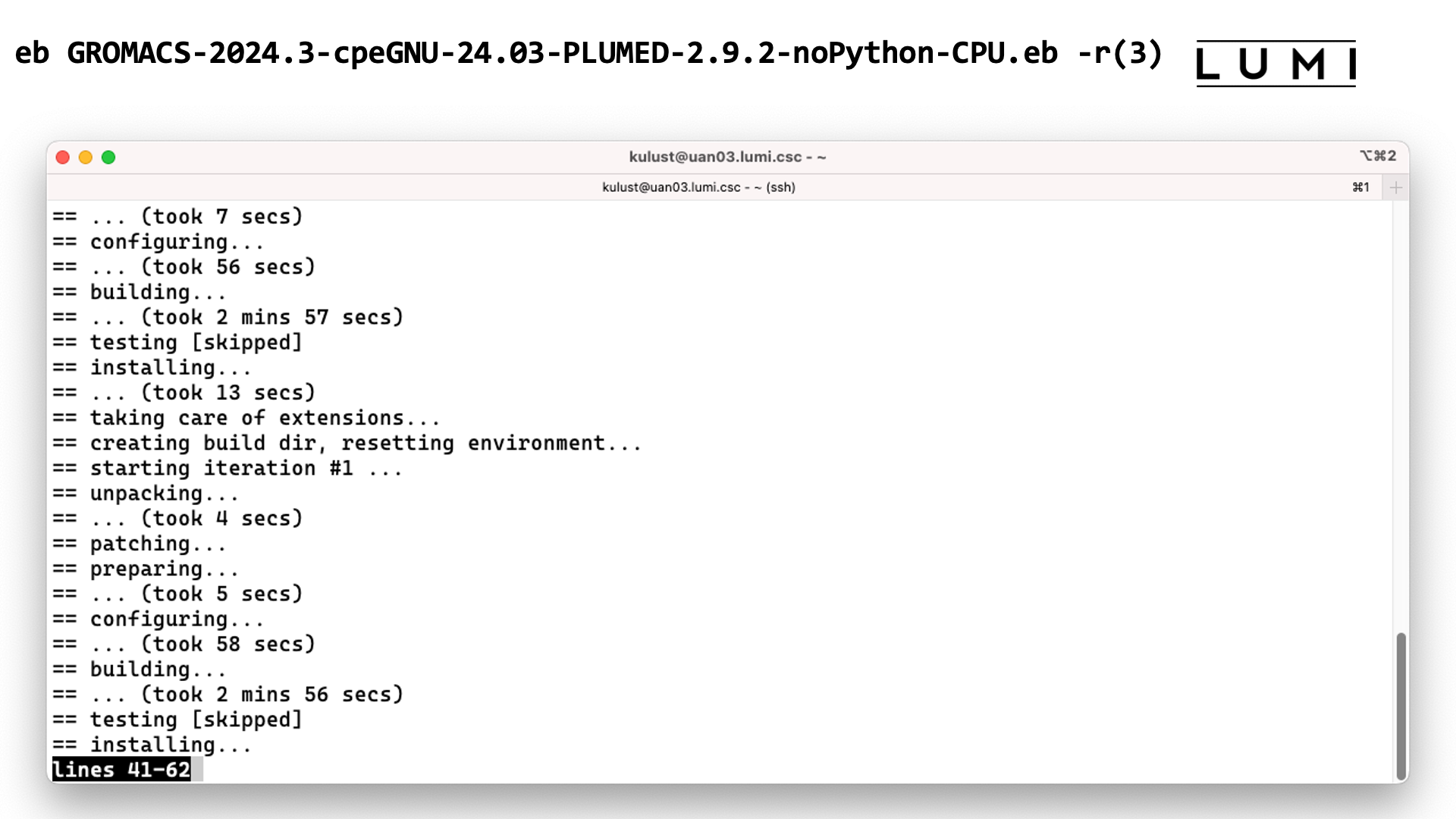 eb GROMACS-2024.3-cpeGNU-24.03-PLUMED-2.9.2-noPython-CPU.eb -r (3)