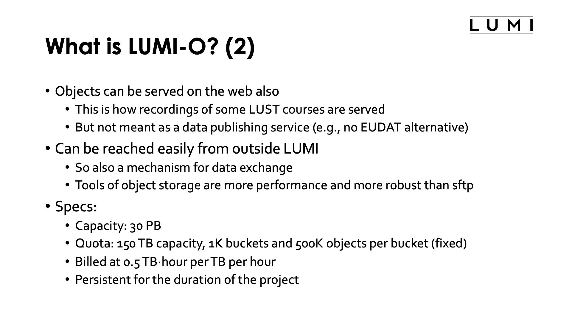 Slide What is LUMI-O (2)