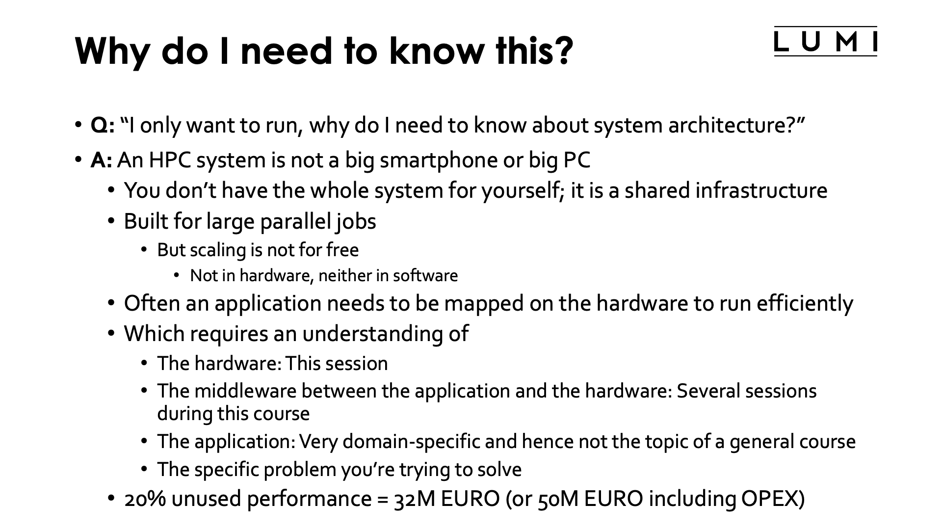 Slide Why know...