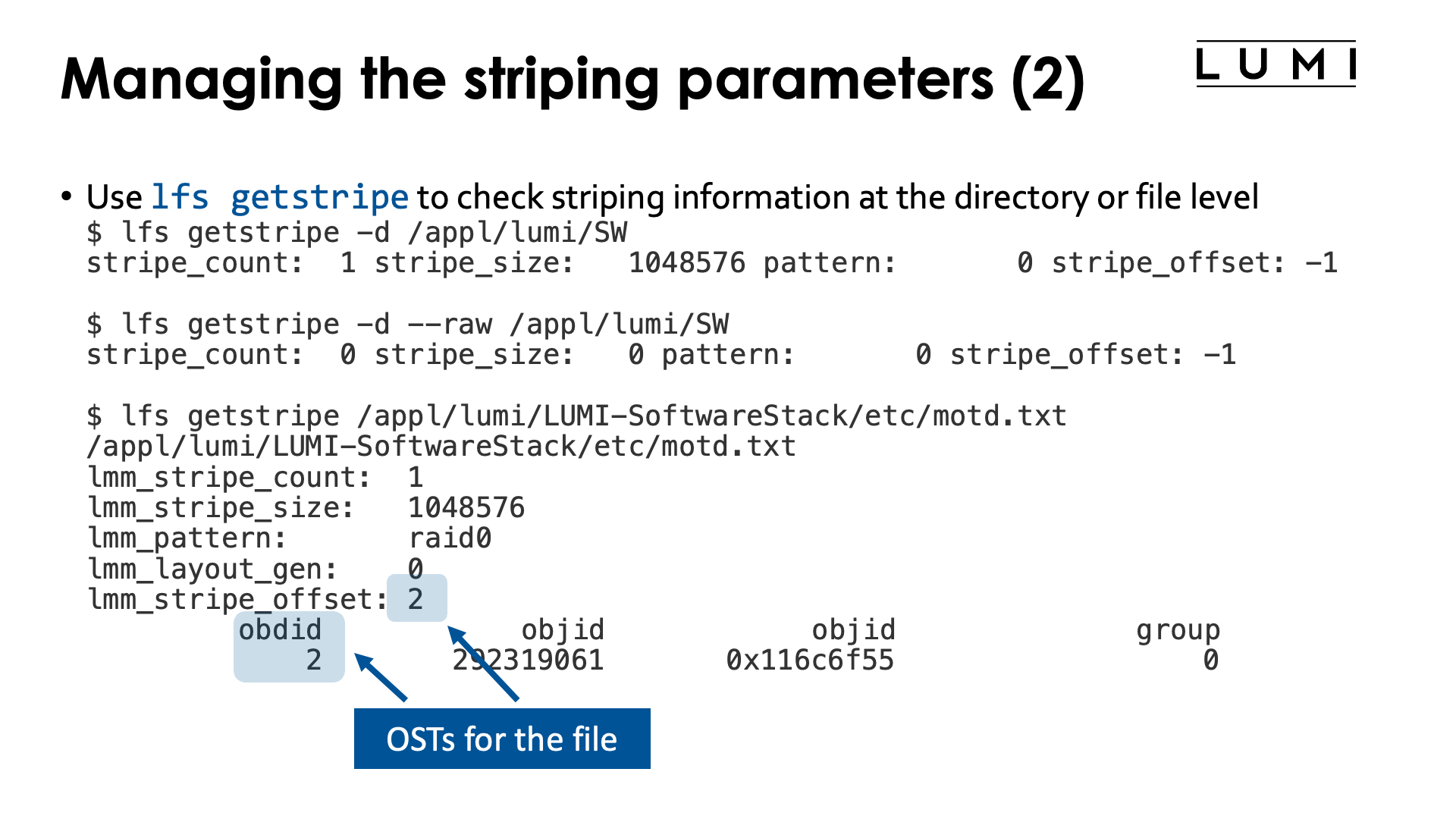 stripingparams-ost