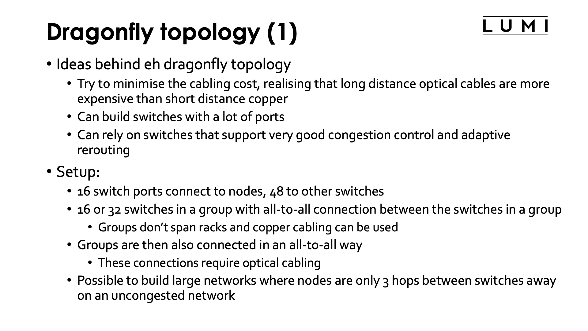 Slide Dragonfly Topology 1