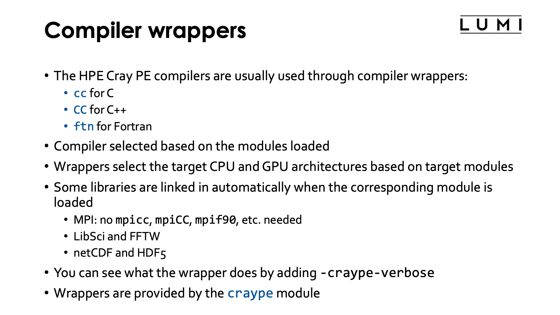 Slide Compiler wrappers