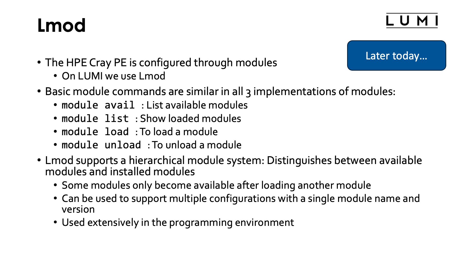 Slide Lmod