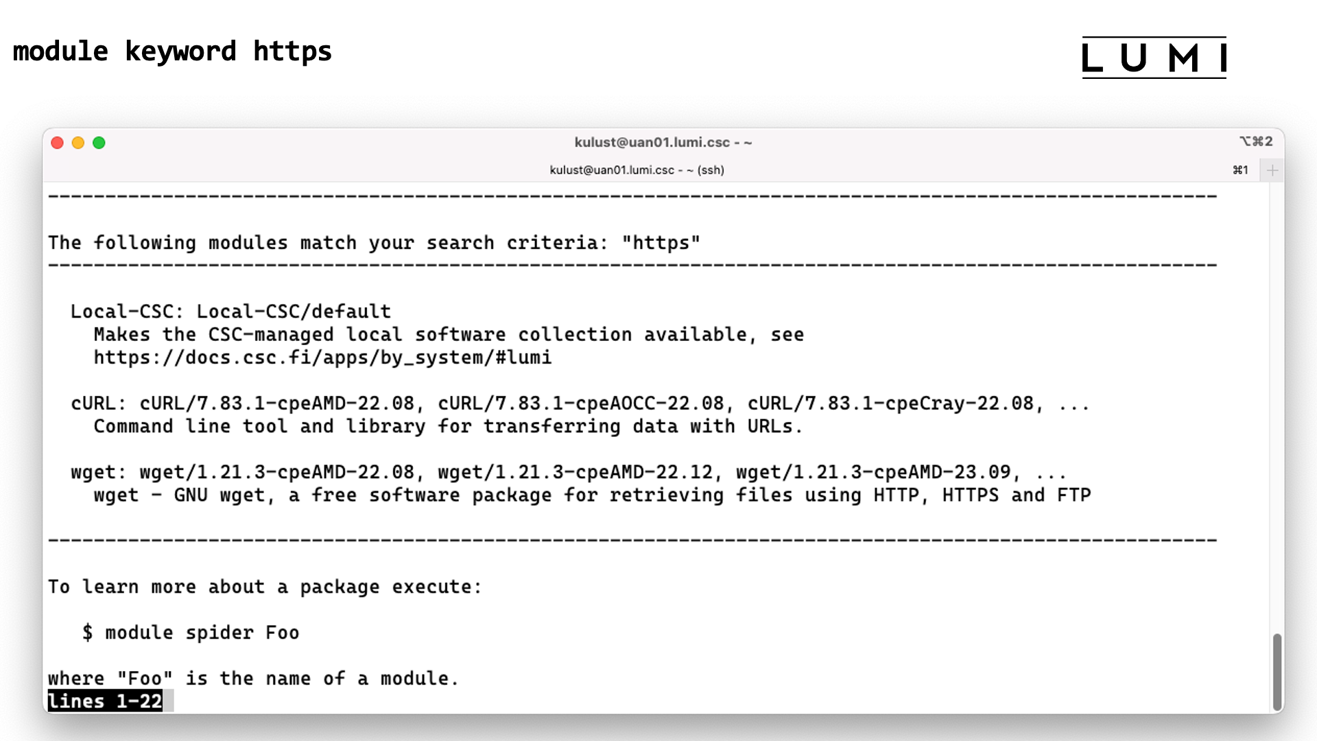 module keyword https screen 1