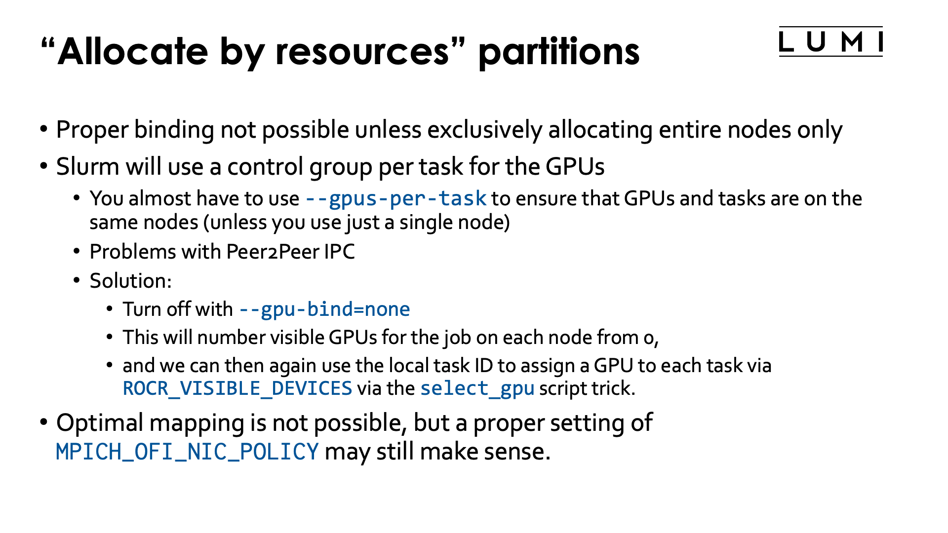 Slide GPU binding: Allocatable-by-resources partitions