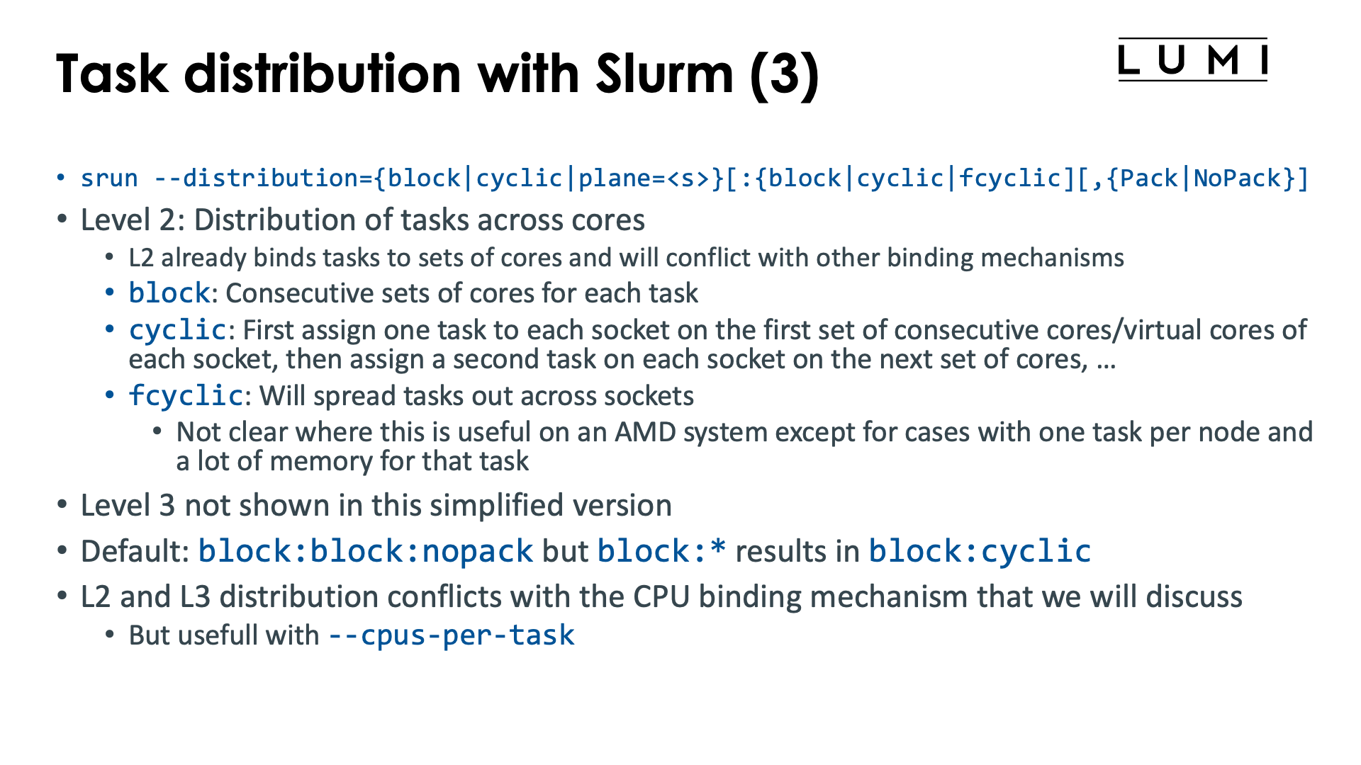 Slide Task distribution with Slurm (3)