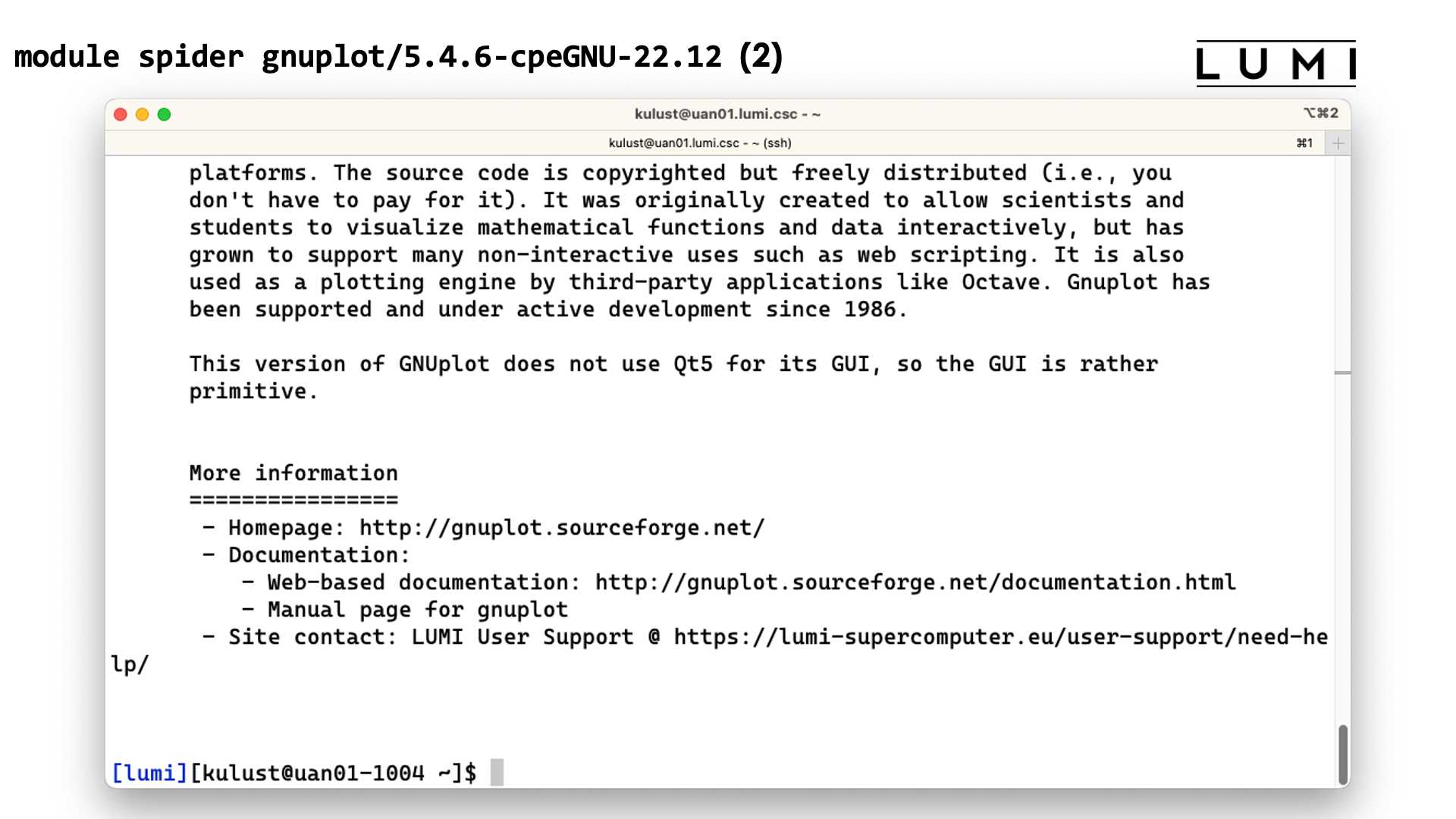 module spider demo slide 8