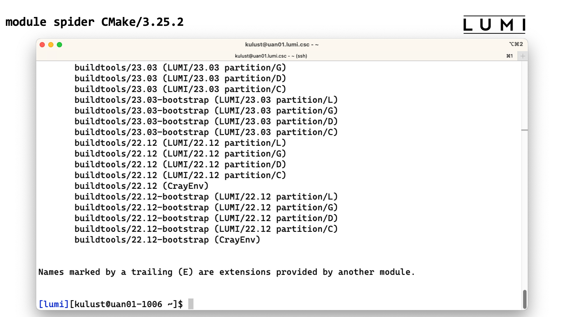 module spider demo slide 10